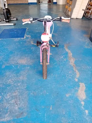 Bicicleta infantil niña rosa