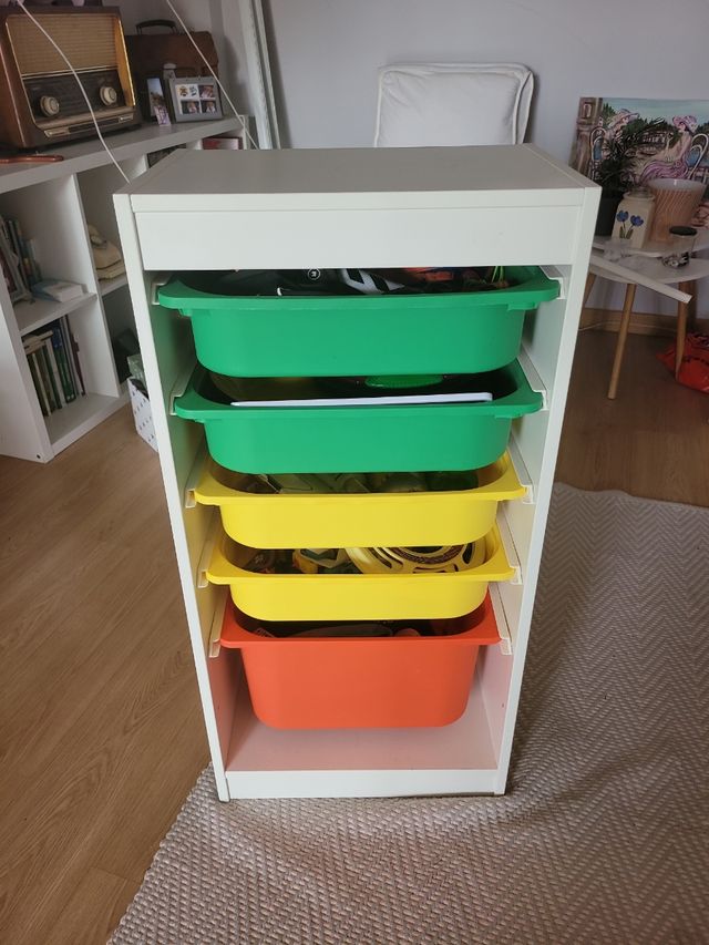 Cajonera Ikea Trofast con cajones de segunda mano por 28 EUR en