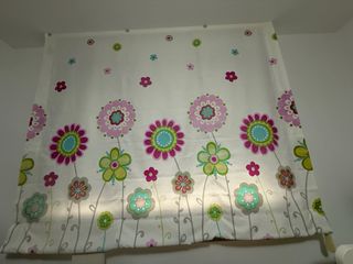 Estor enrollable flores