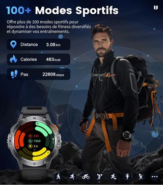 Reloj inteligente militar con llamadas ¡A ESTRENAR