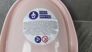 Soporte Bañera Bebe Jou Rosa