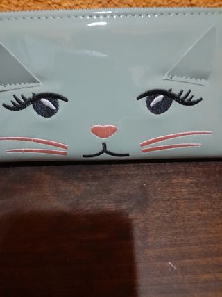 Cartera de gato mint