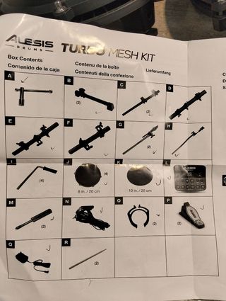 Alesis Turbo Mesh Kit Batería Electrónica Musica