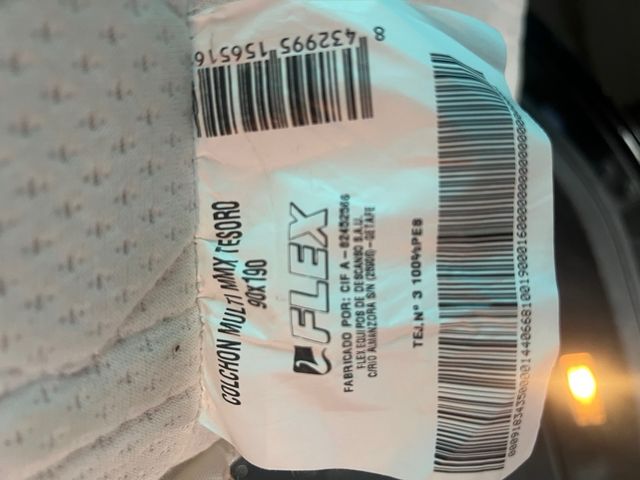 Colchón FLEX 90x190 Muelle Multielástic