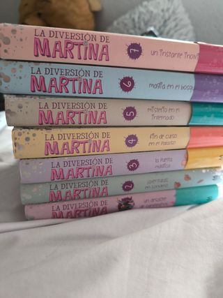 Pack 7 libros La diversión de Martina