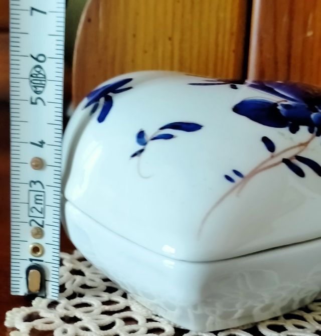 Portaoggetti ceramica Vecchia Lodi cuore