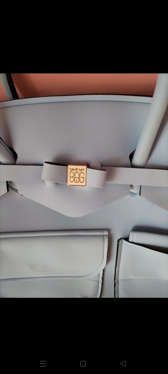 Borsa Save My Bag Azzurro