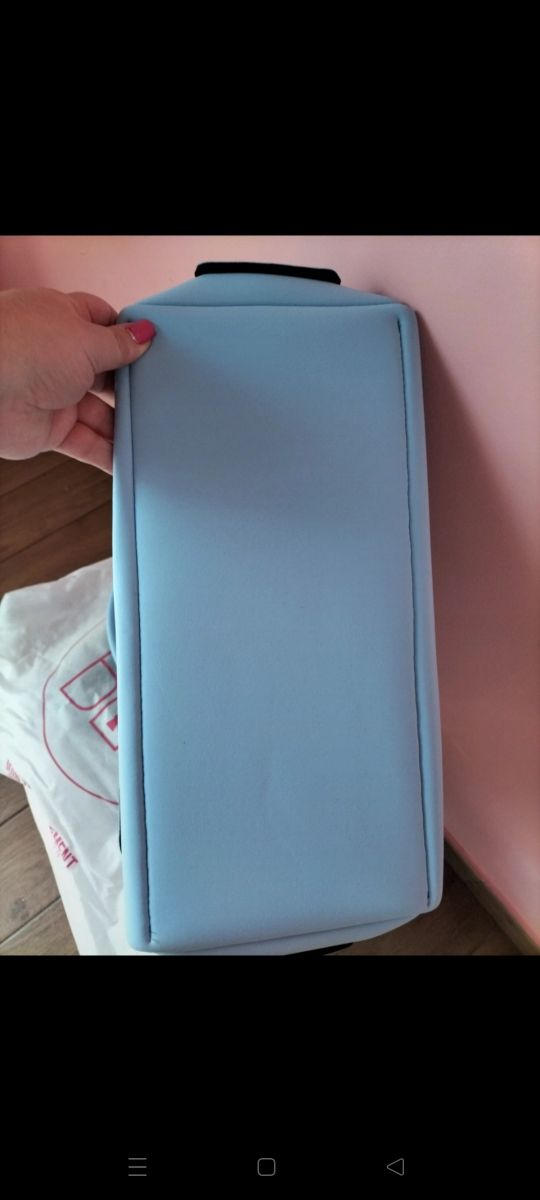 Borsa Save My Bag Azzurro