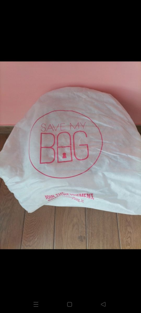 Borsa Save My Bag Azzurro