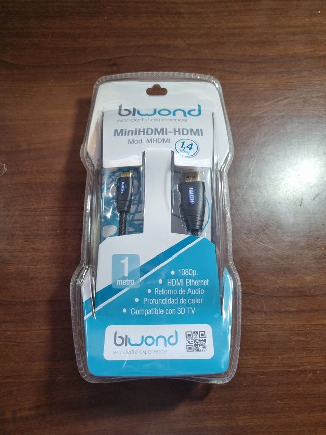 Cable MiniHDMI-HDMI Blwond 1m