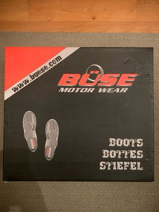 Botas de Moto Büse Negras
