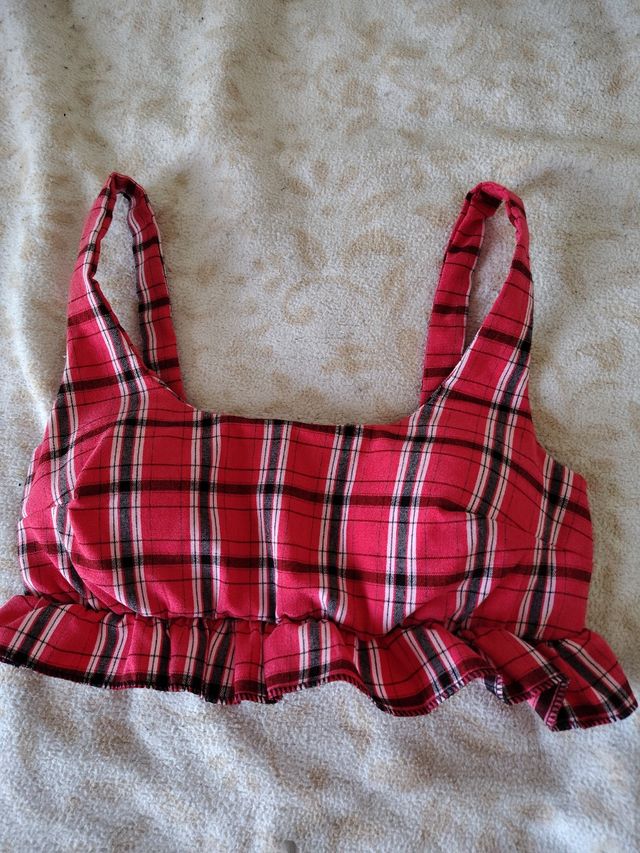 Set a quadretti rossi e neri