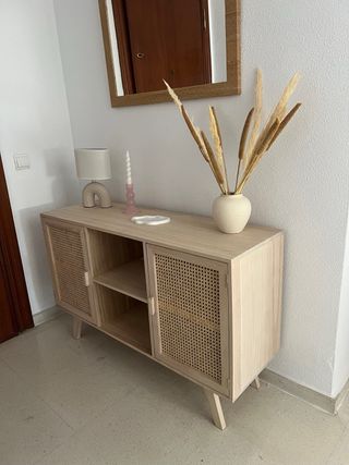 Aparador Ratan Sklum Madera Natural