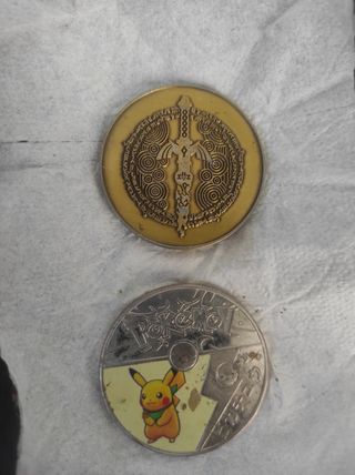 Monedas de metal coleccionables