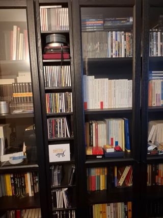 Vitrina Ikea Negra Madera
