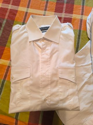 Camisa Piloto Blanca