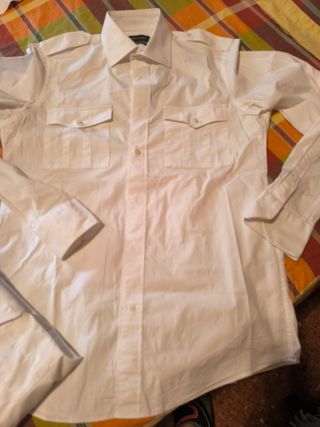 Camisa Piloto Blanca