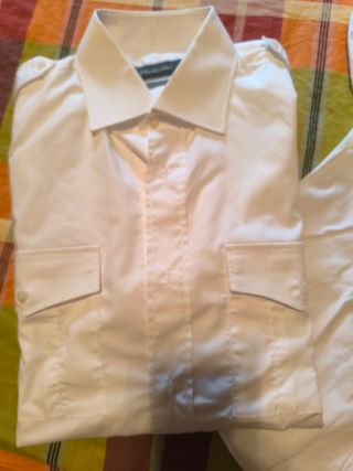 Camisa Piloto Blanca