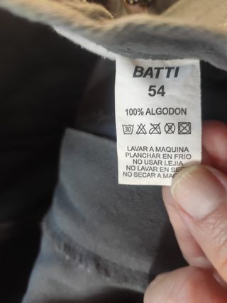 Pantalón Trekking Batti Gris y Negro