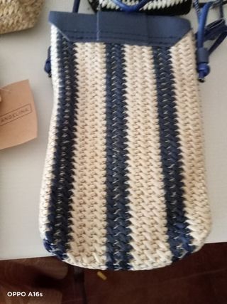 Bolso Pequeño Paja Mujer Hombro