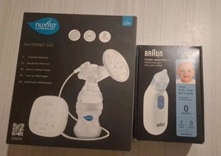 Tiralatte Nuvita Materno Go + Aspiratore Nasale Br