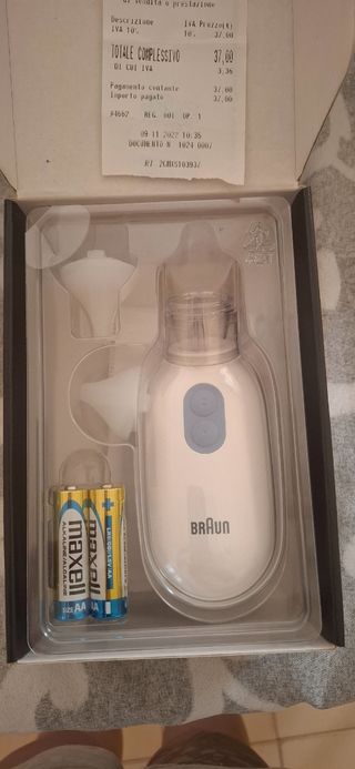Tiralatte Nuvita Materno Go + Aspiratore Nasale Br