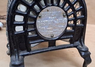 Estufa eléctrica antigua Bastian Heater Quartzalit
