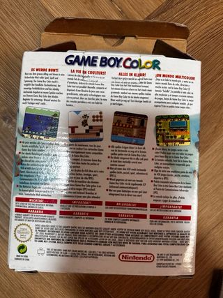 Nintendo Game Boy Color Azul con Caja Original