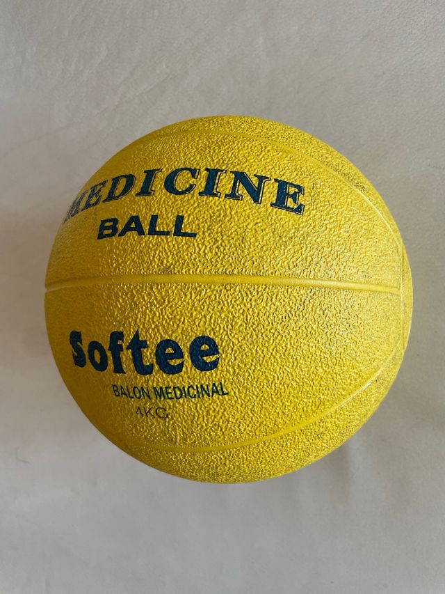 Balón Medicinal Amarillo Softee 4Kg