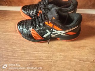 Zapatillas Asics Gel-Blast Negras Naranja