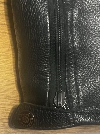 Chaqueta de Piel Ducati Negra