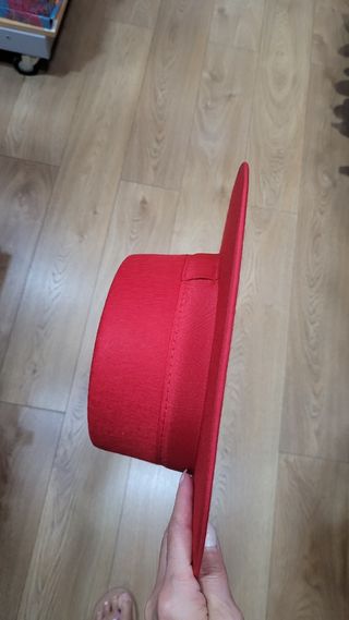 Sombrero Cordobés Rojo Alta Calidad