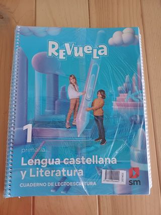 Libro de texto y cuaderno 1 primaria