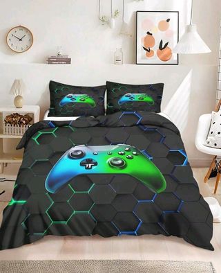 Funda Nórdico + 2 Fundas Almohada Gamer