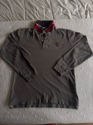 Polo manga larga Pepe Jeans gris