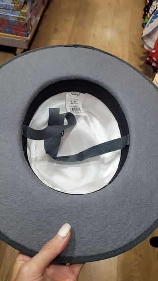 Sombrero Cordobés Gris Forrado