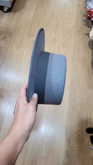 Sombrero Cordobés Gris Forrado