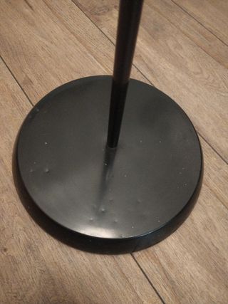 Lámpara de pie Ikea negra