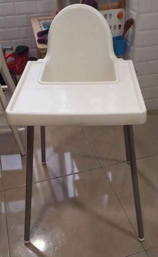 Trona IKEA blanca