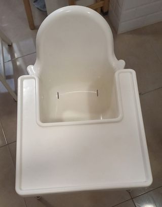 Trona IKEA blanca
