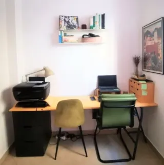 Cajonera Ikea Nordli gris-negra