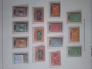 Sellos de espan̈a 1 centenario series nuevas