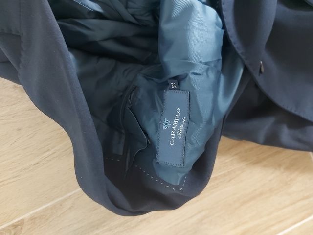 Americana Caramelo Talla 52 Azul