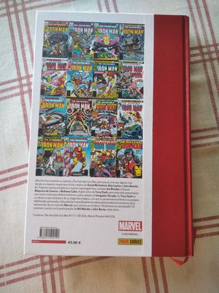 Obras maestras marvel. el invencible iron man