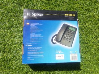 Teléfono Spiker PH 539 ID Profesional Negro