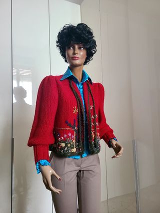 Cardigan Inzy fatto a mano