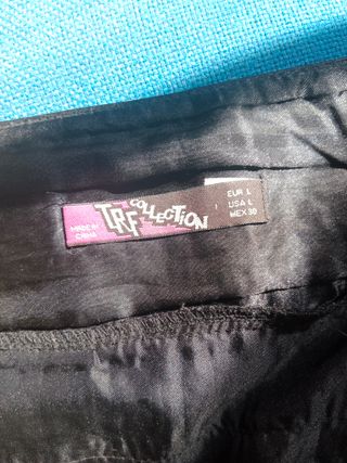 Falda lentejuelas negra