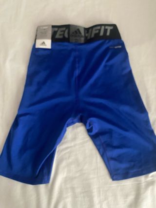 Mallas Adidas Techfit Azul