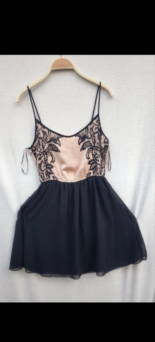 Vestido Stradivarius Seda y Gasa Talla M