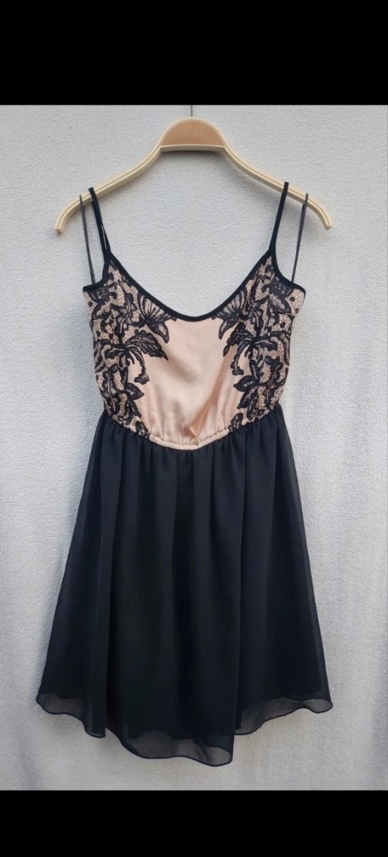Vestido Stradivarius Seda y Gasa Talla M